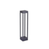 POSTE BALIZADOR LED ZEAN RETANGULAR EXTERNO 3000K 10W BIVOLT 60X12X12CM PRETO | NORDECOR 2684