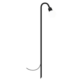 POSTE BALIZADOR PIPE GLOBE COM FINCO EXTERNO 80XØ10CM METAL E VIDRO | TKS 1349 POSTE BALIZADOR PIPE GLOBE COM FINCO EXTERNO 80XØ10CM METAL E VIDRO | TKS 1349