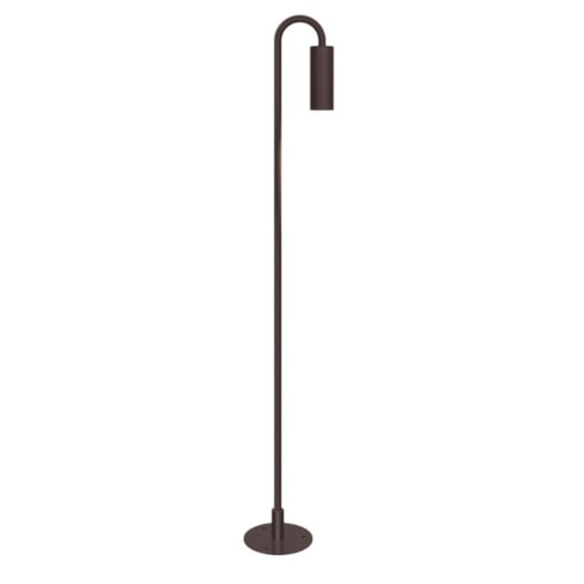 POSTE BALIZADOR PIPE HOOK COM BASE COM DIFUSOR EXTERNO 80X9X10,7CM METAL E ACRÍLICO | TKS 1311 POSTE BALIZADOR PIPE HOOK COM BASE COM DIFUSOR EXTERNO 80X9X10,7CM METAL E ACRÍLICO | TKS 1311