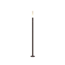POSTE BALIZADOR PIPE PILES SLIM M COM BASE EXTERNO 100XØ2,5CM METAL E ACRÍLICO | TKS 1327 POSTE BALIZADOR PIPE PILES SLIM M COM BASE EXTERNO 100XØ2,5CM METAL E ACRÍLICO | TKS 1327
