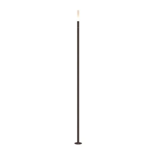 POSTE DE LUZ PIPE PILES SLIM G COM BASE EXTERNO 180XØ2,5CM METAL E ACRÍLICO | TKS 1329 POSTE DE LUZ PIPE PILES SLIM G COM BASE EXTERNO 180XØ2,5CM METAL E ACRÍLICO | TKS 1329