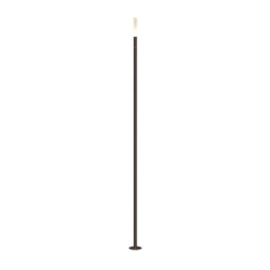 POSTE DE LUZ PIPE PILES SLIM G COM BASE EXTERNO 180XØ2,5CM METAL E ACRÍLICO | TKS 1329 POSTE DE LUZ PIPE PILES SLIM G COM BASE EXTERNO 180XØ2,5CM METAL E ACRÍLICO | TKS 1329