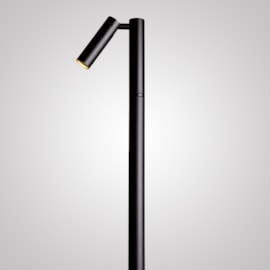 POSTE ORBIT PRETO 9W BASE ALVENARIA 46° HASTE 80CM + BASE 3000K | DIRECT LIGHT 2599 POSTE ORBIT PRETO 9W BASE ALVENARIA 46° HASTE 80CM + BASE 3000K | DIRECT LIGHT 2599