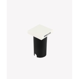 PRO BALIZADOR DE EMBUTIR LED TRACE EXTERNO 3000K 0,5W BIVOLT 5,5X9X5,5CM ALUMÍNIO BRANCO | OPUS LED OPS 84226 PRO BALIZADOR DE EMBUTIR LED TRACE EXTERNO 3000K 0,5W BIVOLT 5,5X9X5,5CM ALUMÍNIO BRANCO | OPUS LED OPS 84226