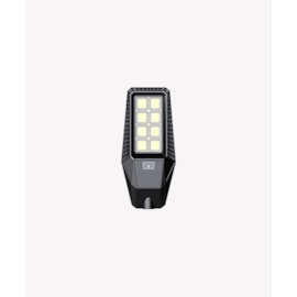 PRO LUMINARIA PARA POSTE 6500K 100W BIVOLT 40,5X18,5CM ALUMÍNIO PRETO | OPUS LED OPS 81973