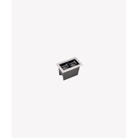 PRO SPOT DE EMBUTIR LED SOUL RETANGULAR 2 FOCOS 30° 2700K 4W BIVOLT 7,4X4,5X4,9CM ALUMÍNIO BRANCO | OPUS LED PRO 81300 PRO SPOT DE EMBUTIR LED SOUL RETANGULAR 2 FOCOS 30° 2700K 4W BIVOLT 7,4X4,5X4,9CM ALUMÍNIO BRANCO | OPUS LED PRO 81300