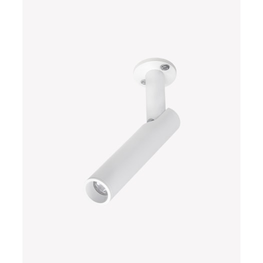 PRO SPOT DE SOBREPOR LED LAPIZ CILÍNDRICO 15° 2700K 2W BIVOLT 8,5X1,6CM ALUMÍNIO BRANCO | OPUS LED PRO 85704 PRO SPOT DE SOBREPOR LED LAPIZ CILÍNDRICO 15° 2700K 2W BIVOLT 8,5X1,6CM ALUMÍNIO BRANCO | OPUS LED PRO 85704