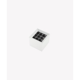 PRO SPOT DE SOBREPOR LED SOUL QUADRADO 24° 2700K 10W BIVOLT 8,1X8,1X6,8CM ALUMÍNIO BRANCO | OPUS LED PRO 83892 PRO SPOT DE SOBREPOR LED SOUL QUADRADO 24° 2700K 10W BIVOLT 8,1X8,1X6,8CM ALUMÍNIO BRANCO | OPUS LED PRO 83892