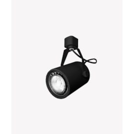 PRO SPOT DE TRILHO LED 1XPAR20 BIVOLT 8X20,5CM FERRO PRETO | OPUS LED PRO 80419