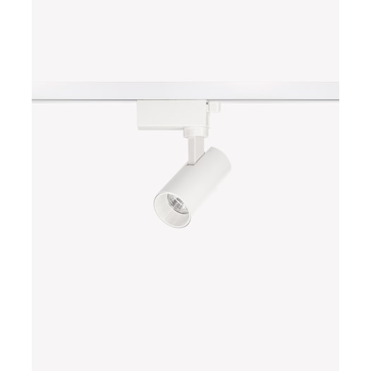 PRO SPOT DE TRILHO LED 3000K 7W BIVOLT 5X10CM ALUMÍNIO BRANCO | OPUS LED PRO 36786 PRO SPOT DE TRILHO LED 3000K 7W BIVOLT 5X10CM ALUMÍNIO BRANCO | OPUS LED PRO 36786