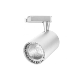 PRO SPOT DE TRILHO LED 4000K 10W BIVOLT 6,9X14,2CM ALUMÍNIO BRANCO | OPUS LED OPS 36816 PRO SPOT DE TRILHO LED 4000K 10W BIVOLT 6,9X14,2CM ALUMÍNIO BRANCO | OPUS LED OPS 36816