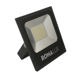 PROJETOR/REFLETOR LED 100W BIVOLT 6000K IP66 | ROMALUX 20014