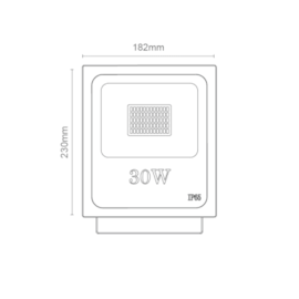 PROJETOR/REFLETOR LED 30W BIVOLT 6000K IP66 | ROMALUX 20011 PROJETOR/REFLETOR LED 30W BIVOLT 6000K IP66 | ROMALUX 20011