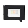 REFLETOR PROJETOR LED EXTERNO RGB 30W BIVOLT 9X...
