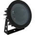 REFLETOR PROJETOR LED FLAT OUT REDONDO COM ANTI-OFUSCANTE EXTERNO PRETO TEXTURIZADO IRC>80 25W 2700K | INTERLIGHT 3654-A