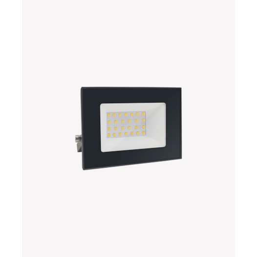 REFLETOR PROJETOR LED RETANGULAR EXTERNO 6500K 30W BIVOLT 10,5X26,8X7,5CM ALUMÍNIO E VIDRO PRETO | OPUS LED OPS 30036 REFLETOR PROJETOR LED RETANGULAR EXTERNO 6500K 30W BIVOLT 10,5X26,8X7,5CM ALUMÍNIO E VIDRO PRETO | OPUS LED OPS 30036
