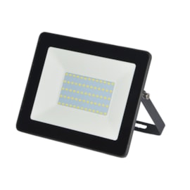 REFLETOR ULTRAFINO LED 100W 6000K IP65 335X285X55MM PRETO | GAYA 9518 REFLETOR ULTRAFINO LED 100W 6000K IP65 335X285X55MM PRETO | GAYA 9518