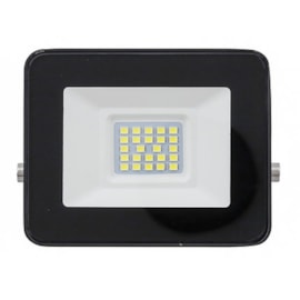 REFLETOR ULTRAFINO LED 20W 6000K IP65 178X138X40MM PRETO | GAYA 9515 REFLETOR ULTRAFINO LED 20W 6000K IP65 178X138X40MM PRETO | GAYA 9515