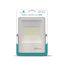 REFLETOR ULTRAFINO LED 30W 3000K IP65 BRANCO | GAYA 9385 REFLETOR ULTRAFINO LED 30W 3000K IP65 BRANCO | GAYA 9385