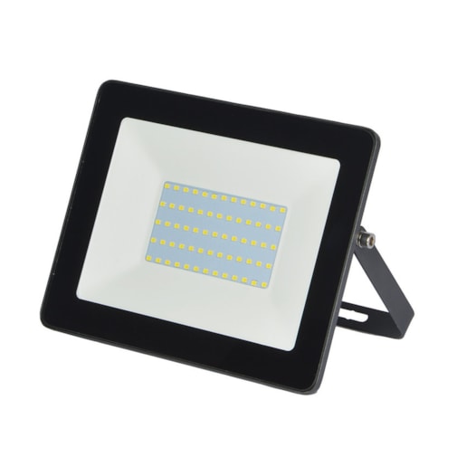 REFLETOR ULTRAFINO LED 50W 6000K IP65 285X232X58MM PRETO | GAYA 9517 REFLETOR ULTRAFINO LED 50W 6000K IP65 285X232X58MM PRETO | GAYA 9517
