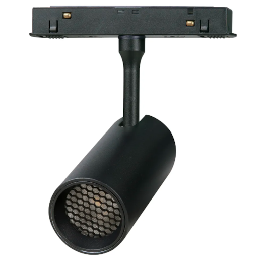 SISTEMA LINEAR SPOT ORIENTAVEL SYSTEM LED 2700K 7W 4,4X10,2CM ALUMÍNIO PRETO | BELLA ILUMINAÇÃO BY004Q7