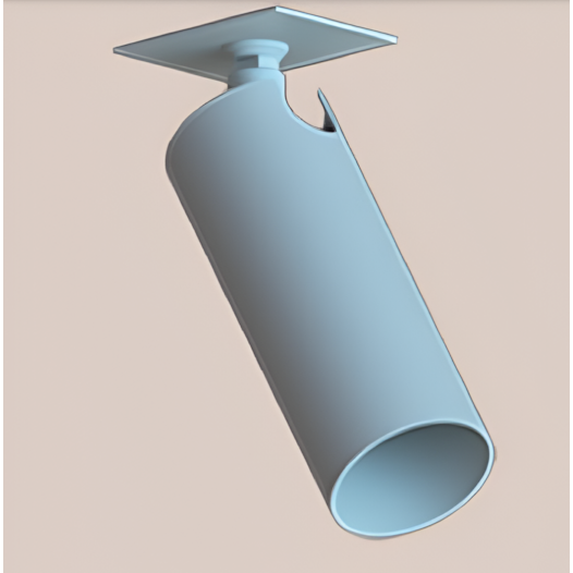 SPOT ARTICULADO PARA PERFIL 2,5X2,5X13CM 1X HALOPIN G9 | BELLUCE G9904 SPOT ARTICULADO PARA PERFIL 2,5X2,5X13CM 1X HALOPIN G9 | BELLUCE G9904
