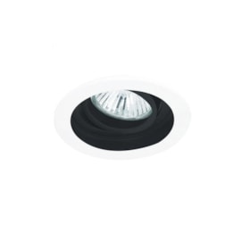 SPOT DE EMBUTIR CONECTA REDONDO AR111 Ø18,5X6,5CM ALUMÍNIO BRANCO E PRETO | BELLA ILUMINAÇÃO NS7110P SPOT DE EMBUTIR CONECTA REDONDO AR111 Ø18,5X6,5CM ALUMÍNIO BRANCO E PRETO | BELLA ILUMINAÇÃO NS7110P