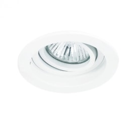 SPOT DE EMBUTIR CONECTA REDONDO MR11 Ø9X4,5CM ALUMÍNIO BRANCO | BELLA ILUMINAÇÃO NS7350B