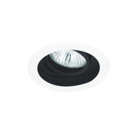 SPOT DE EMBUTIR CONECTA REDONDO MR11 Ø9X4,5CM ALUMÍNIO BRANCO E PRETO | BELLA ILUMINAÇÃO NS7350P SPOT DE EMBUTIR CONECTA REDONDO MR11 Ø9X4,5CM ALUMÍNIO BRANCO E PRETO | BELLA ILUMINAÇÃO NS7350P