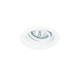 SPOT DE EMBUTIR CONECTA REDONDO PAR20 Ø13X3,5CM ALUMÍNIO BRANCO | BELLA ILUMINAÇÃO NS7200B