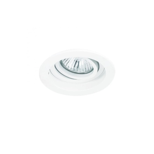 SPOT DE EMBUTIR CONECTA REDONDO PAR30 Ø18X6CM ALUMÍNIO BRANCO | BELLA ILUMINAÇÃO NS7300B