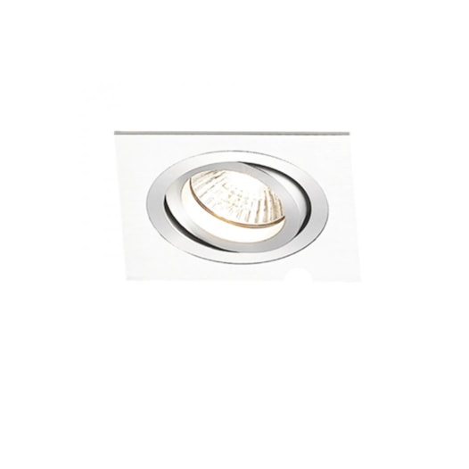 SPOT DE EMBUTIR ECCO FACE PLANA QUADRADO AR70 12X12X8CM ALUMÍNIO BRANCO | BELLA ILUMINAÇÃO NS5701B SPOT DE EMBUTIR ECCO FACE PLANA QUADRADO AR70 12X12X8CM ALUMÍNIO BRANCO | BELLA ILUMINAÇÃO NS5701B