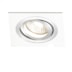 SPOT DE EMBUTIR ECCO FACE PLANA QUADRADO MR11 7,5X7,5X3CM ALUMÍNIO BRANCO | BELLA ILUMINAÇÃO NS5101B SPOT DE EMBUTIR ECCO FACE PLANA QUADRADO MR11 7,5X7,5X3CM ALUMÍNIO BRANCO | BELLA ILUMINAÇÃO NS5101B