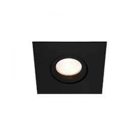 SPOT DE EMBUTIR FACE PLANA LISSE II QUADRADO AR70 12X12X7CM ALUMÍNIO | NEWLINE B55541