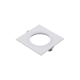 SPOT DE EMBUTIR FACE PLANA QUADRADO 7X7X3,5CM ABS BRANCO | PIX ILUMINAÇÃO 36506244