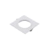 SPOT DE EMBUTIR FACE PLANA QUADRADO 7X7X3,5CM ABS BRANCO | PIX ILUMINAÇÃO 36506244