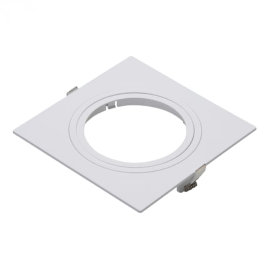 SPOT DE EMBUTIR FACE PLANA QUADRADO DICROICA PAR16 10X10X3,5CM ABS BRANCO | PIX ILUMINAÇÃO 36506245 SPOT DE EMBUTIR FACE PLANA QUADRADO DICROICA PAR16 10X10X3,5CM ABS BRANCO | PIX ILUMINAÇÃO 36506245