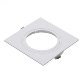 SPOT DE EMBUTIR FACE PLANA QUADRADO PAR20 13X13X3,5CM ABS BRANCO | PIX ILUMINAÇÃO 36506247