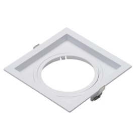 SPOT DE EMBUTIR FACE RECUADA QUADRADO AR111 ABS BRANCO | PIX ILUMINAÇÃO 36506259 SPOT DE EMBUTIR FACE RECUADA QUADRADO AR111 ABS BRANCO | PIX ILUMINAÇÃO 36506259