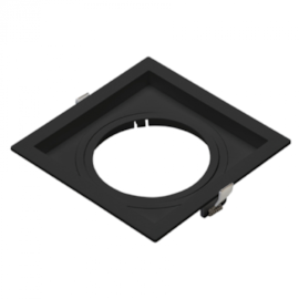 SPOT DE EMBUTIR FACE RECUADA QUADRADO DICROICA PAR16 10X10X3,5CM ABS PRETO | PIX ILUMINAÇÃO 36506290 SPOT DE EMBUTIR FACE RECUADA QUADRADO DICROICA PAR16 10X10X3,5CM ABS PRETO | PIX ILUMINAÇÃO 36506290