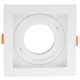 SPOT DE EMBUTIR FLEA QUADRADO AR111 BRANCO | NORDECOR 6199 SPOT DE EMBUTIR FLEA QUADRADO AR111 BRANCO | NORDECOR 6199