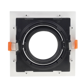 SPOT DE EMBUTIR FLEA QUADRADO PAR20 BRANCO E PRETO | NORDECOR 6192 SPOT DE EMBUTIR FLEA QUADRADO PAR20 BRANCO E PRETO | NORDECOR 6192