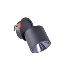 SPOT DE EMBUTIR LED ALNY 3000K 10W BIVOLT PRETO | NORDECOR 6384