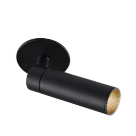 SPOT DE EMBUTIR LED BLET 3000K 5W BIVOLT 5X10X7CM ALUMÍNIO PRETO | NORDECOR 6338 SPOT DE EMBUTIR LED BLET 3000K 5W BIVOLT 5X10X7CM ALUMÍNIO PRETO | NORDECOR 6338