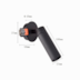 SPOT DE EMBUTIR LED BLET 3000K 5W BIVOLT 5X10X7CM ALUMÍNIO PRETO | NORDECOR 6338