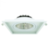 SPOT DE EMBUTIR LED DW QUADRADO DIMERIZÁVEL IRC 80 10W 3000K | INTERLIGHT IL DW06D-1-AB-W