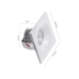 SPOT DE EMBUTIR LED ELYSA QUADRADO MINI 3000K 3W BIVOLT BRANCO | NORDECOR 6005