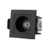 SPOT DE EMBUTIR LED FOCCO QUADRADO MINI 2700K 3W BIVOLT 4,6X4,6X5CM PVC PRETO | GAYA 8280