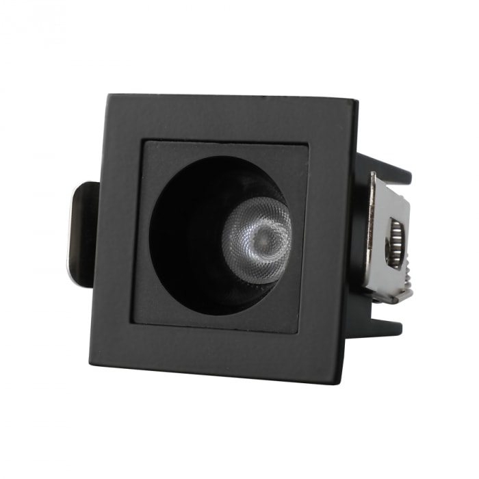 SPOT DE EMBUTIR LED FOCCO QUADRADO MINI 2700K 3W BIVOLT 4 SPOT DE EMBUTIR LED FOCCO QUADRADO MINI 2700K 3W BIVOLT 4
