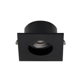 SPOT DE EMBUTIR LED MÓBILI QUADRADO DIMERIZÁVEL PARA MOVELARIA IRC90 2700K 2W 12V 3,7X3,7X1,9CM POLICARBONATO E ABS PRETO - STELLA STL22918PTO/27 SPOT DE EMBUTIR LED MÓBILI QUADRADO DIMERIZÁVEL PARA MOVELARIA IRC90 2700K 2W 12V 3,7X3,7X1,9CM POLICARBONATO E ABS PRETO - STELLA STL22918PTO/27